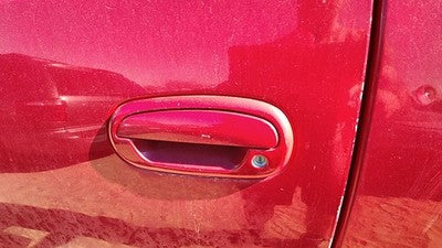 1997-2004 Ford F150 Driver Left Front Outside Door Handle Oem Red E4