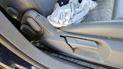2006 Vw Jetta Passenger Right Side Seat Trim Panel Oem Gray