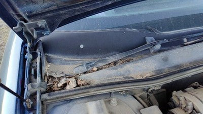 1989 Olds Cutlass Cierra Windshield Wiper Cowl Vent Trim Panel Oem Cover
