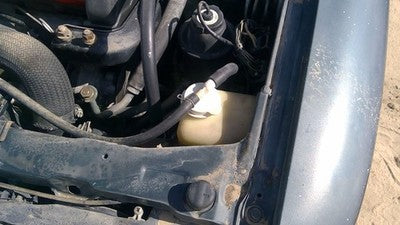 1991 Galant Vr-4 Coolant Reservoir Radiator Overflow Tank Bottle Dohc 2.0L Turbo