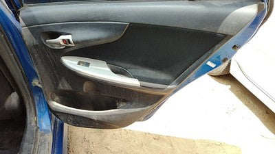 09 10 Corolla Passenger Right Rear Inside Door Trim Panel With Switches Back