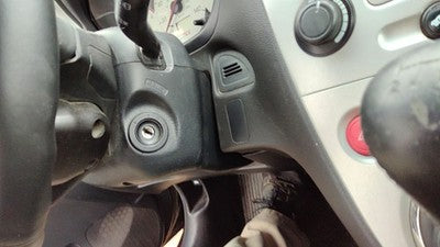 02-05 Civic Hatchback Si Steering Column Trim Surround Collar Plastic Black Bk