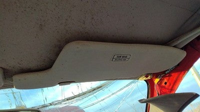 1995 Ford Aspire Passenger Right Sun Visor Oem Gray