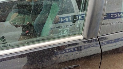 2002-05 $ Honda Civic Hatchback Si Driver Left Front Side Window Door Glass Oem