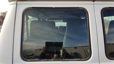 1972-1996 Gmc Van 3500 Driver Left Back Glass Rear Window Oem 00338853