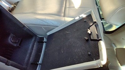 2005 Cadillac Sts Center Console Lid Only Oem Arm Rest Fold Down Gray 132
