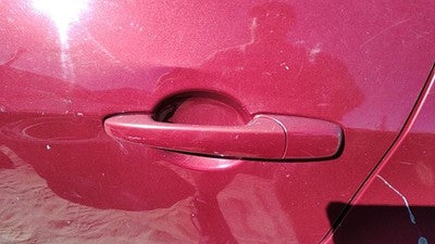 2006-2012 Ford Fusion Driver Left Rear Outside Door Handle Oem Back Red U6