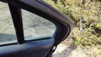 06-12 Ford Fusion Passenger Right Rear Vent Window Back Door Glass With Frame