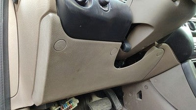 1995-1997 Ford Contour Lower Dash Under Column Knee Bolster Trim Panel Ul Tan