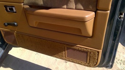 1993 Dodge Dakota Passenger Right Front Inside Door Trim Panel Only Oem Tan