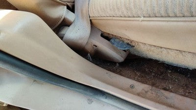 1984 Ford Tempo Passenger Right Side Seat Trim Panel Oem Tan