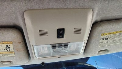 2006 Land Rover Lr3 Center Overhead Console Oem Dome Light Map Lamp Cubby Tan