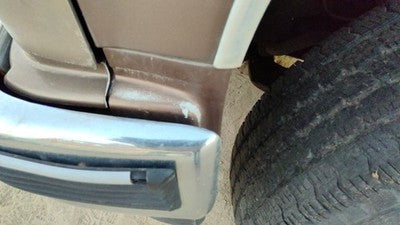 1992-1999 Chevy Suburban Driver Left Moulding From Fender Oem Trim Strip Brown