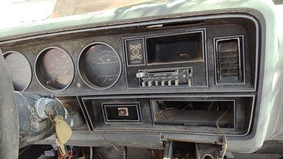 1984-1986 Dodge Ram W250 Trim Bezel Around Speedometer Oem Dash Surround Panel