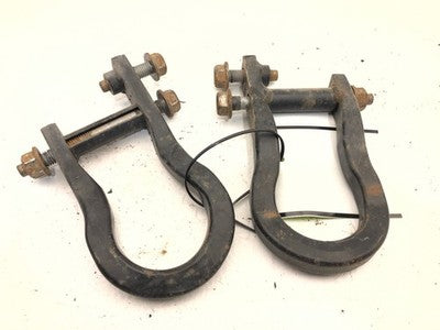 2012 Gmc Sierra 1500 Pair Of Tow Hooks Set Oem Frame Loops Hardware