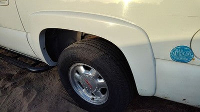 2001 Chevy Suburban Driver Left Rear Wheel Flare Moulding Back 50U Summit White