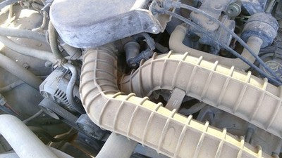 1993 Ford F250 Air Intake Tube Pair Set Resonator Pipe Elbow Rubber Hose 5.8L