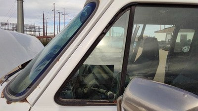 1980-1996 Gmc Van 3500 Driver Left Front Vent Window Small Door Glass With Frame