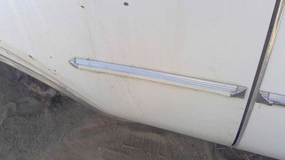 1978 Buick Regal Passenger Right Rear Moulding On Quarter Panel Oem White