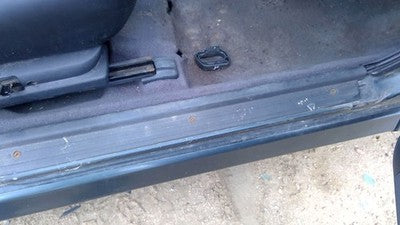 1991 Mitsubishi Galant Vr-4 Passenger Right Lower Sill Step Trim Panel Oem Black