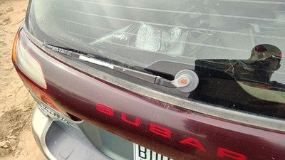 1990-04 Legacy Outback Back Glass Wiper Arm Oem Rear Window Blade Liftgate Hatch