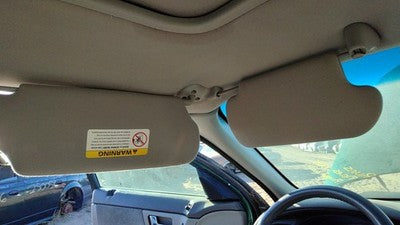 2000-2003 Ford Taurus Driver Left Sun Visor Oem Gray 1F1z5404105fab