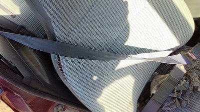 1997 Ford Aspire Passenger Right Front Seat Belt Retractor Oem Shoulder Gray