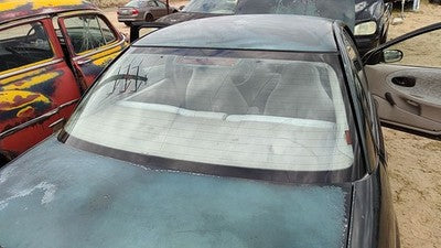 1996-1997 Saturn Sl1 Back Glass Rear Window Oem 21172094