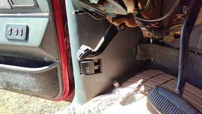 1991 Ford F150 Driver Left Lower Kick Trim Panel Oem Gray