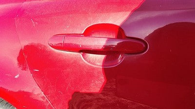 07-10 Chevy Cobalt Passenger Right Rear Outside Door Handle Back 74U Victory Red