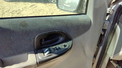 2000 Chevy Venture Driver Left Front Door Trim Panel With Master Switch Gray