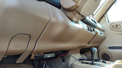2000 Dodge Durango Lower Dash Under Column Knee Bolster Trim Panel Oem Tan
