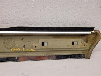 1995 Jaguar Xj6 Left Rear Back Inside Door Trim Panel Upper Section Oem