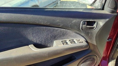 03-06 Outlander Driver Left Front Door Trim Panel With Master Switch Black
