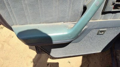 94 Cutlass Ciera Driver Left Rear Inside Door Trim Panel With Switches Back Blue