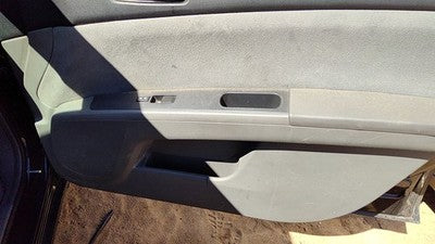 07-09 Nissan Sentra Passenger Right Front Door Trim Panel With Switches Black W