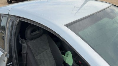 2007 Saturn Ion Passenger Right Front Moulding On A Pillar Oem Silver 13U