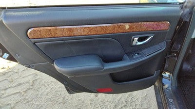 01-05 Hyundai Xg350 Driver Left Rear Door Trim Panel With Switches Back Black