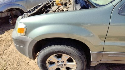 2001-2007 Ford Escape Driver Left Front Fender Oem Dv Titanium Green Light Hail