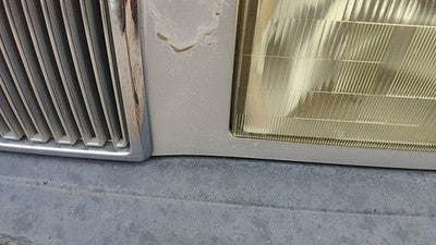 1991 Volvo 740 Driver Left Front Headlight Trim Surround Panel Door