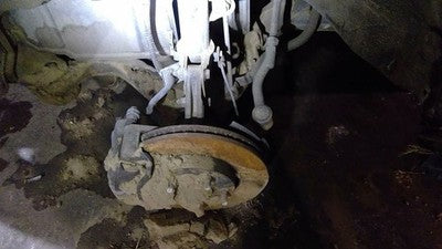 05-09 Hyundai Tucson Driver Left Front Spindle Steering Knuckle with Wheel Hub