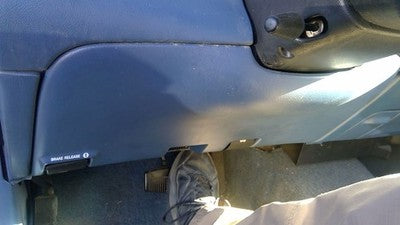 1995-1997 Ford Explorer Lower Dash Under Column Knee Bolster Trim Panel Oem Blue