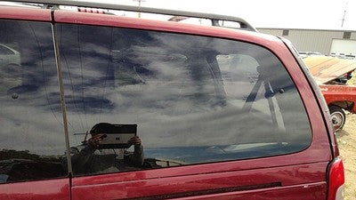 1997-2004 Chevy Venture Driver Left Rear Quarter Glass Back Side Window Oem