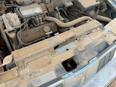 1986-1989 Olds 88 Top Plastic Cover Above Radiator Support Sight Shield Oem