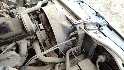 1991 Volvo 740 Radiator Cooling Fan Shroud Oem Plastic Housing B230f