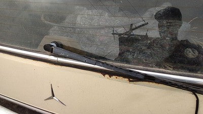 1980 Mercedes 300Td Back Glass Wiper Arm Oem Rear Window Blade Liftgate Hatch
