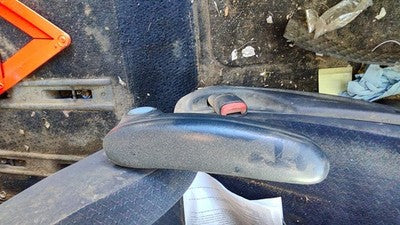2001-2003 Dodge Caravan Pair Of Arm Rests Front Left Right Oem Blue Ud751qlaa