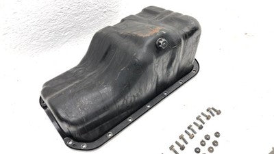 1986-1989 Acura Integra Engine Oil Pan With Good Drain Plug Oem 11200Pg6050