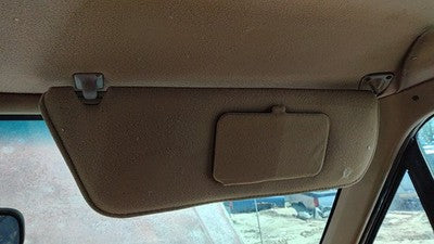 1988 Ford F150 Passenger Right Sun Visor Oem Tan