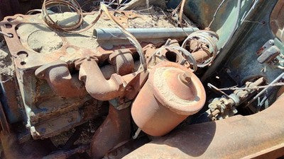 1953 Chevy Bel Air 150 Sedan Exhaust Manifold Assembly Oem 235Ci